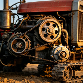 The Unique Value of Automotive Pulleys in the "Tractors" Scenario