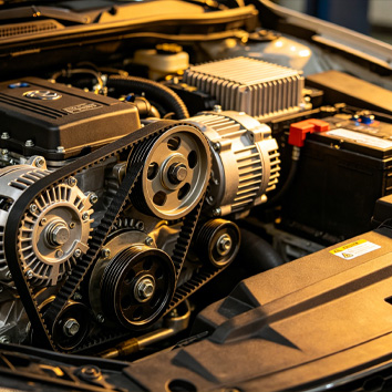 The Unique Value of Automotive Pulleys in the "Hybrid Vehicles" Scenario
