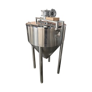 Conical-bottom, Flat-lid Mixing Tank