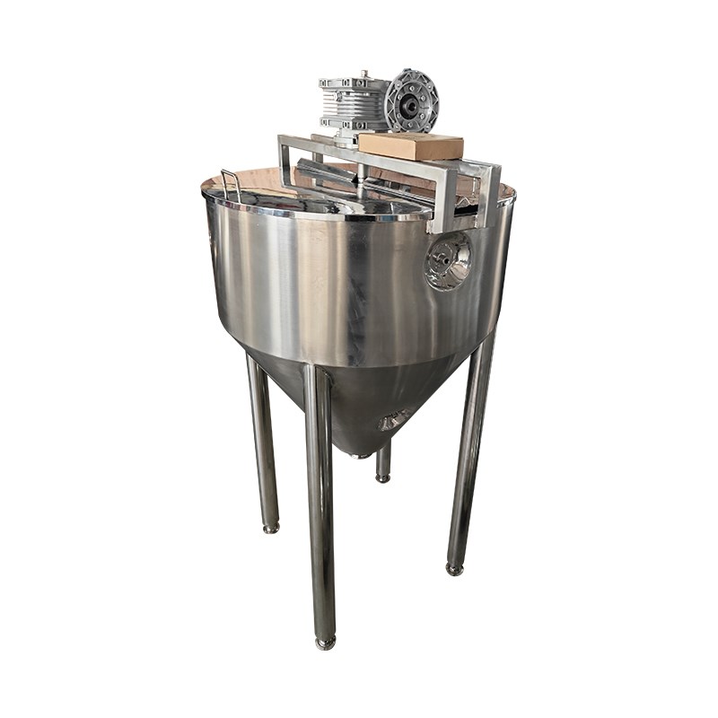 Conical-bottom, Flat-lid Mixing Tank