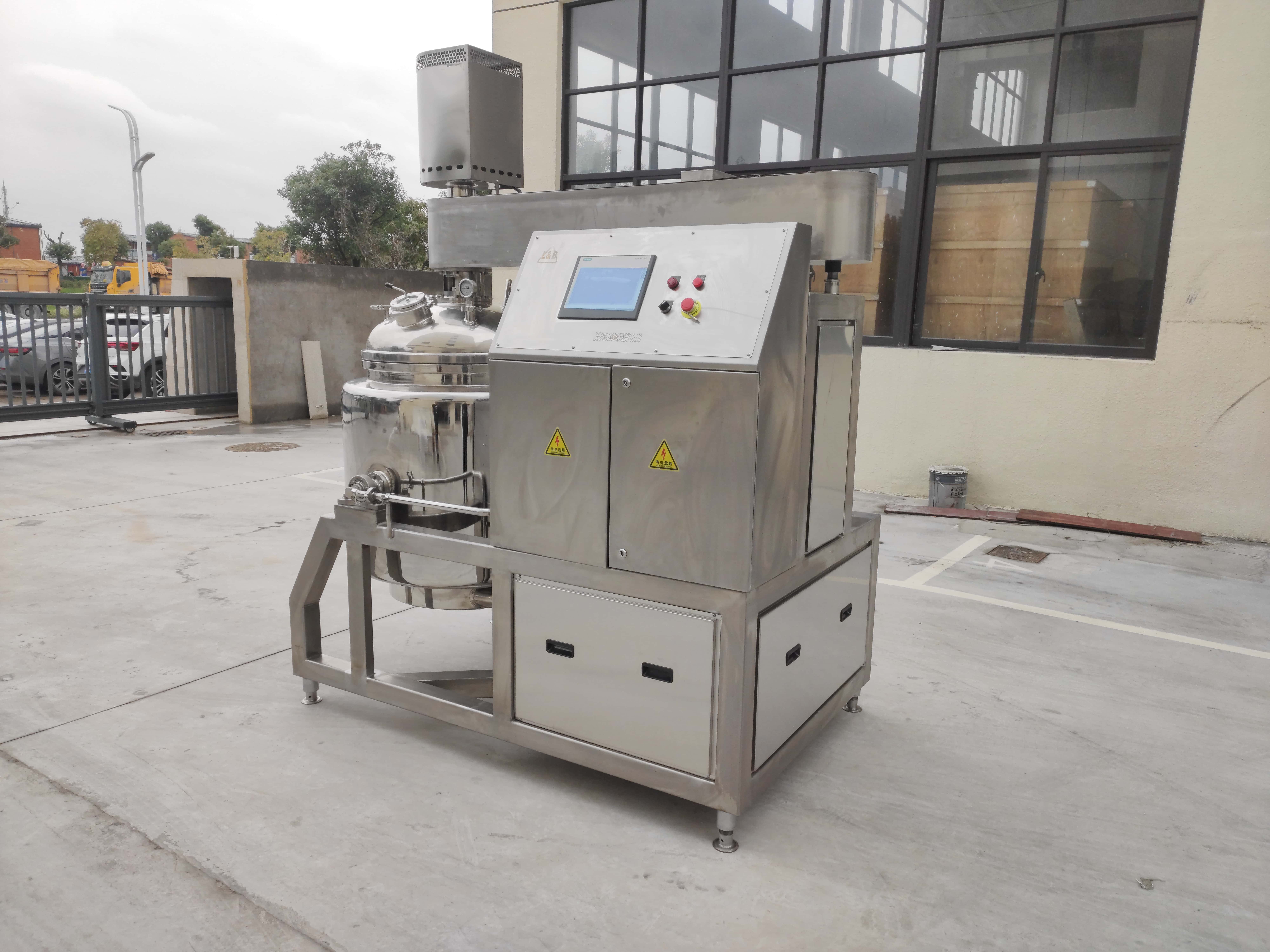 Cosmetics Emulsifying and Mixing Tank