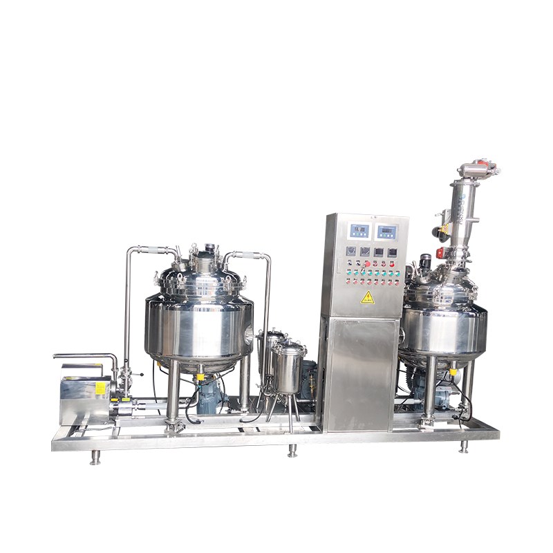 Dual Magnetic Mixing Tank System with Pumps and Bag Filtration