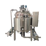 Electric-Heated Wall-Scraping Emulsifying Tank with Rotary-Lobe Pump