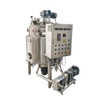 Electric-Heated Wall-Scraping Emulsifying Tank with Rotary-Lobe Pump