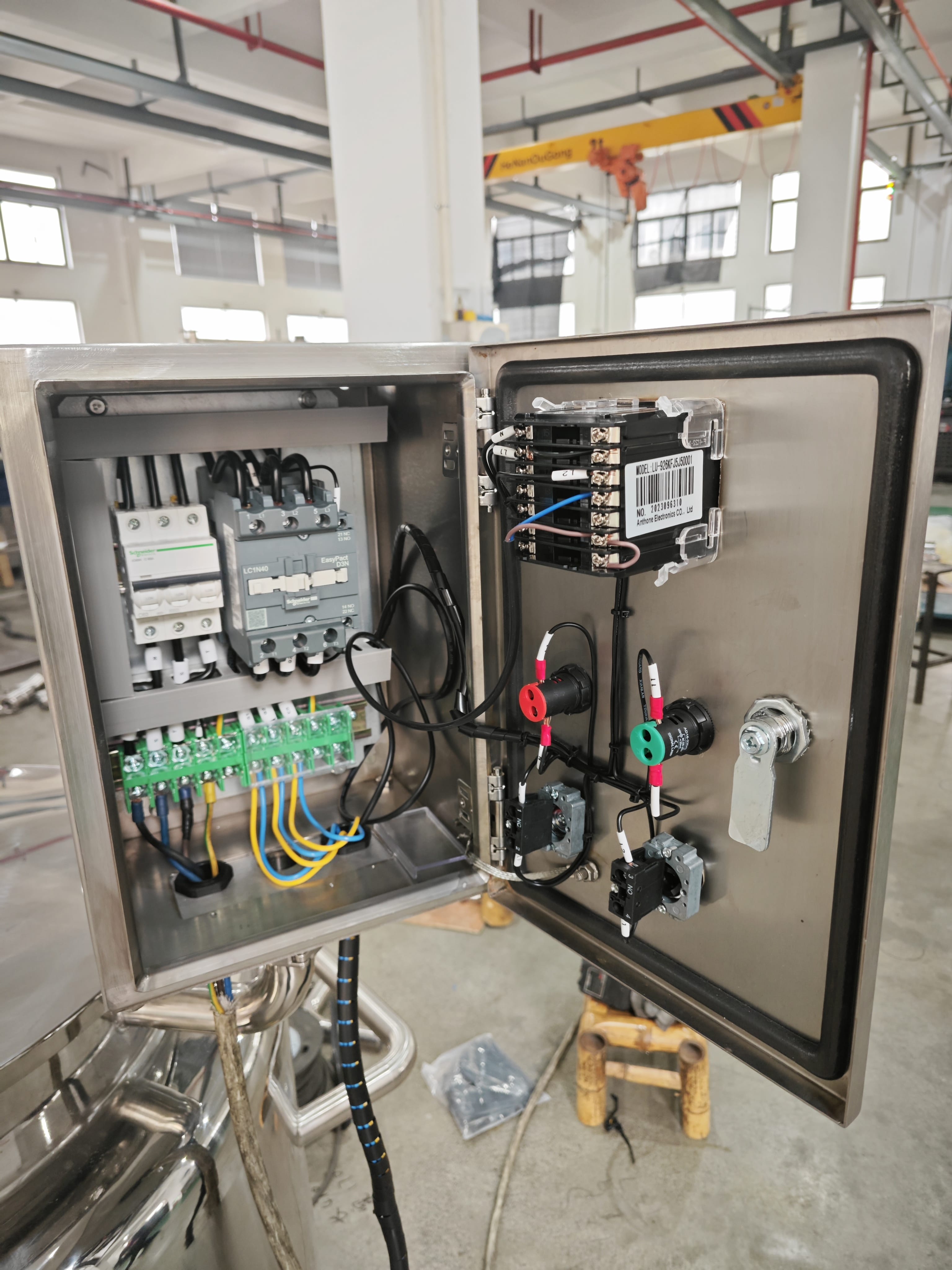 Electric Heating Stainless Steel Storage Tank