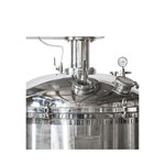 Electric-Lift Frame Mixing Tank with Built-In Vacuum Pump