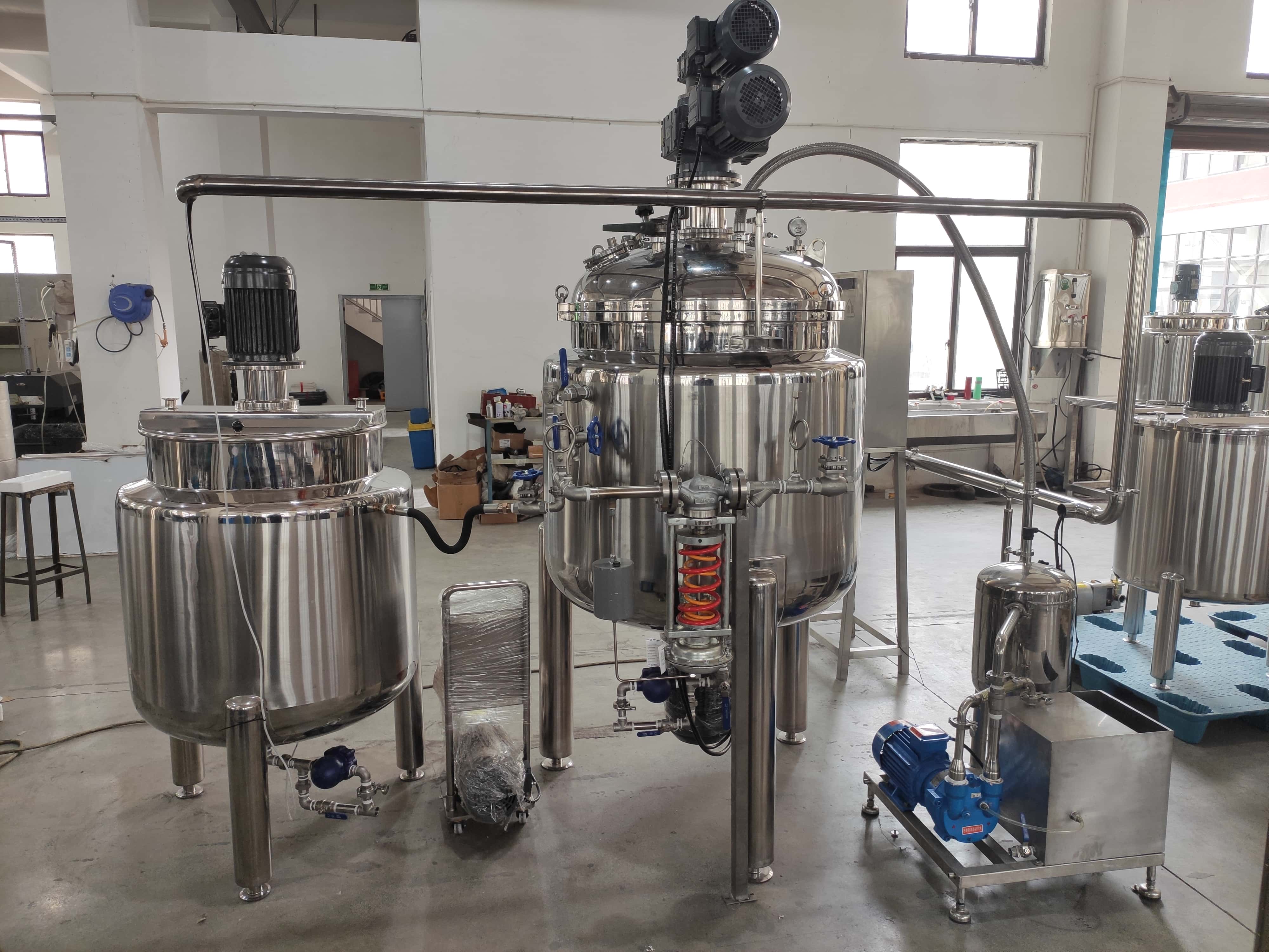 Emulsifying Mixing and Circulation System
