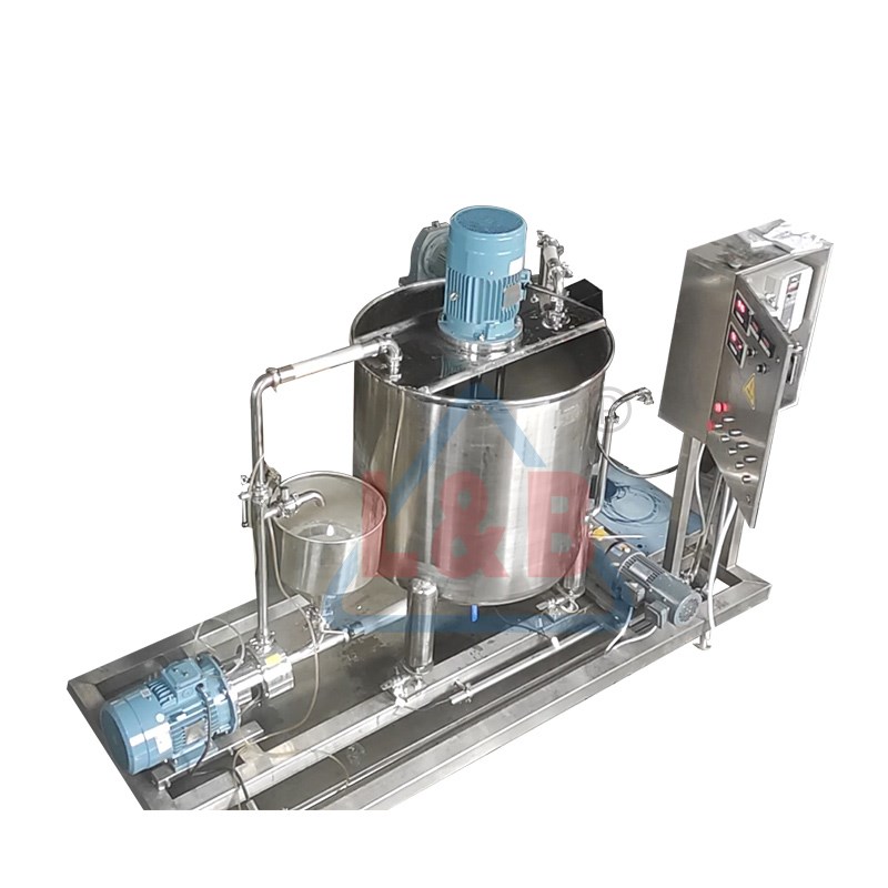 Emulsifying Tank with Inline Pump Circulation