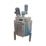 Emulsifying Tank With Wall-scraping Agitator