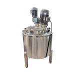 Emulsifying Tank With Wall-scraping Agitator