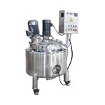 Emulsifying Tank With Wall-scraping Agitator