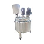 Emulsifying Tank With Wall-scraping Agitator