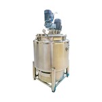 Gas-heated Emulsifying Tank With Wall Scraper