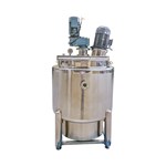 Gas-heated Emulsifying Tank With Wall Scraper