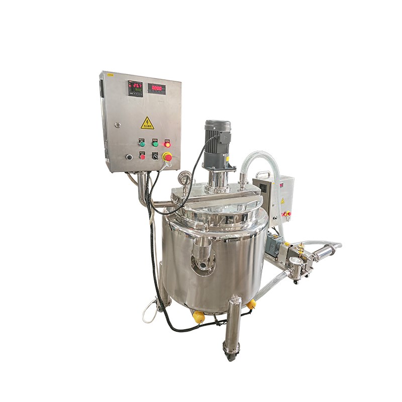 Heated Mixing Tank with Circulation Loop