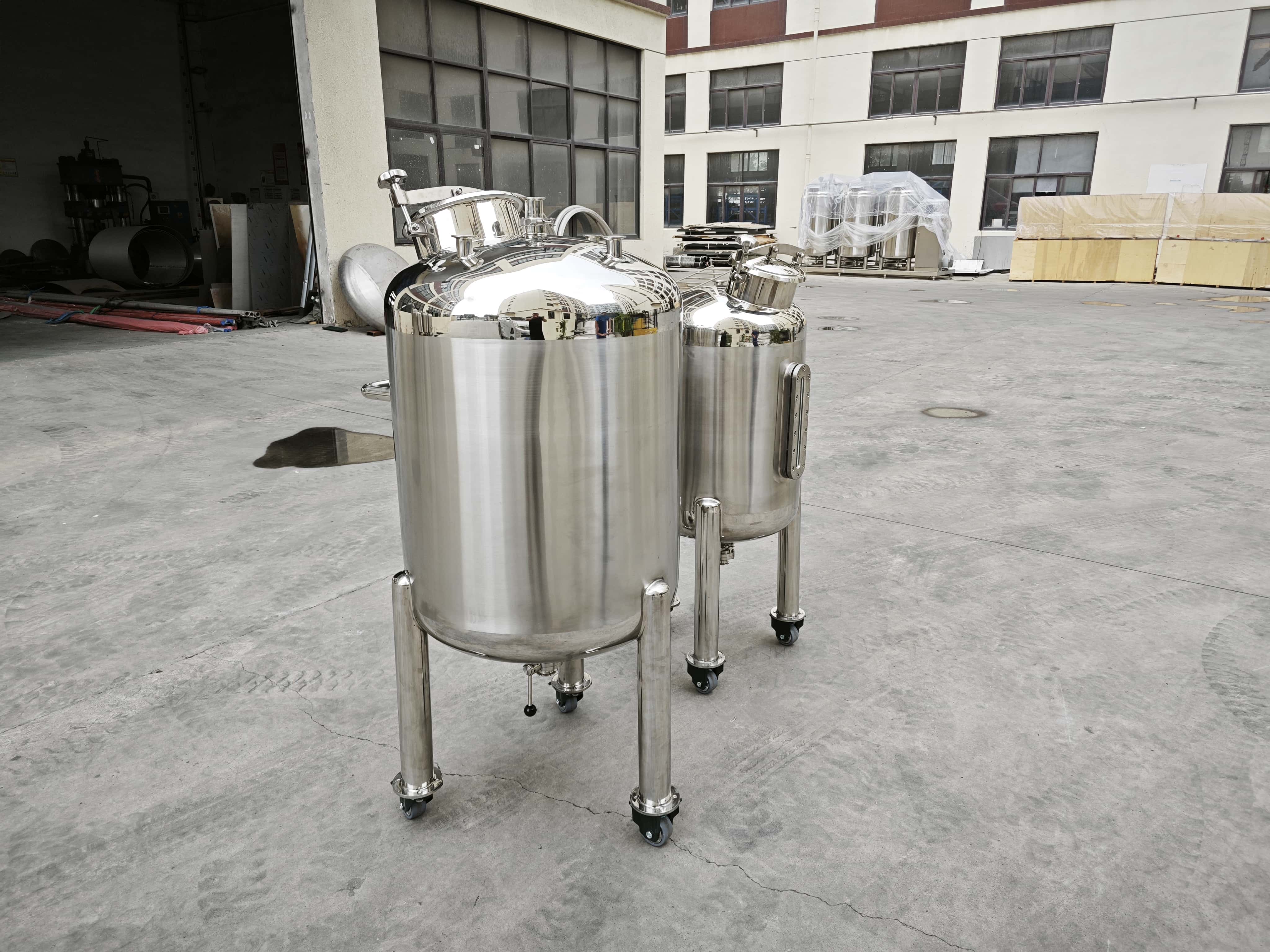 Large and Small Storage Tank Set