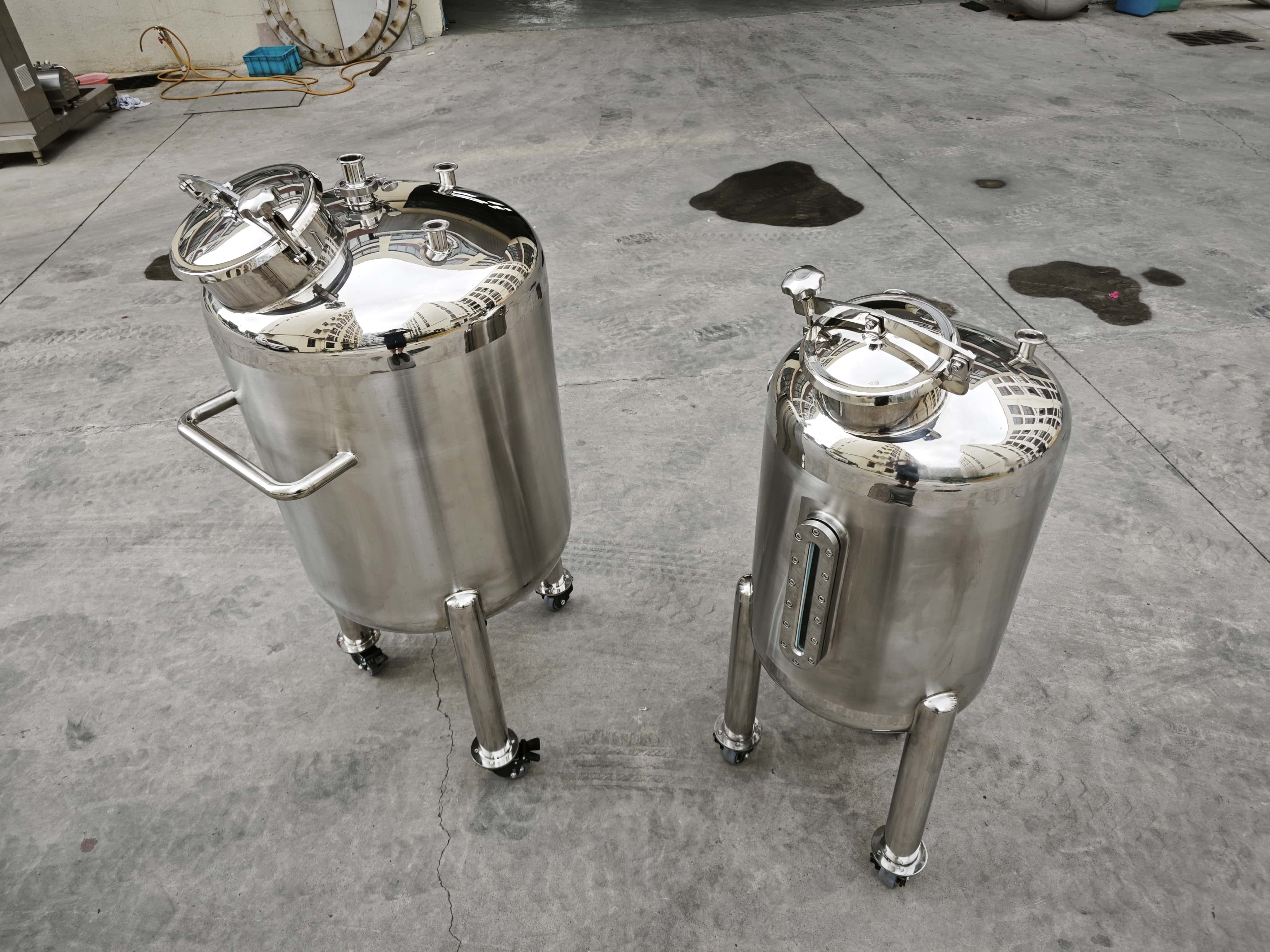 Large and Small Storage Tank Set
