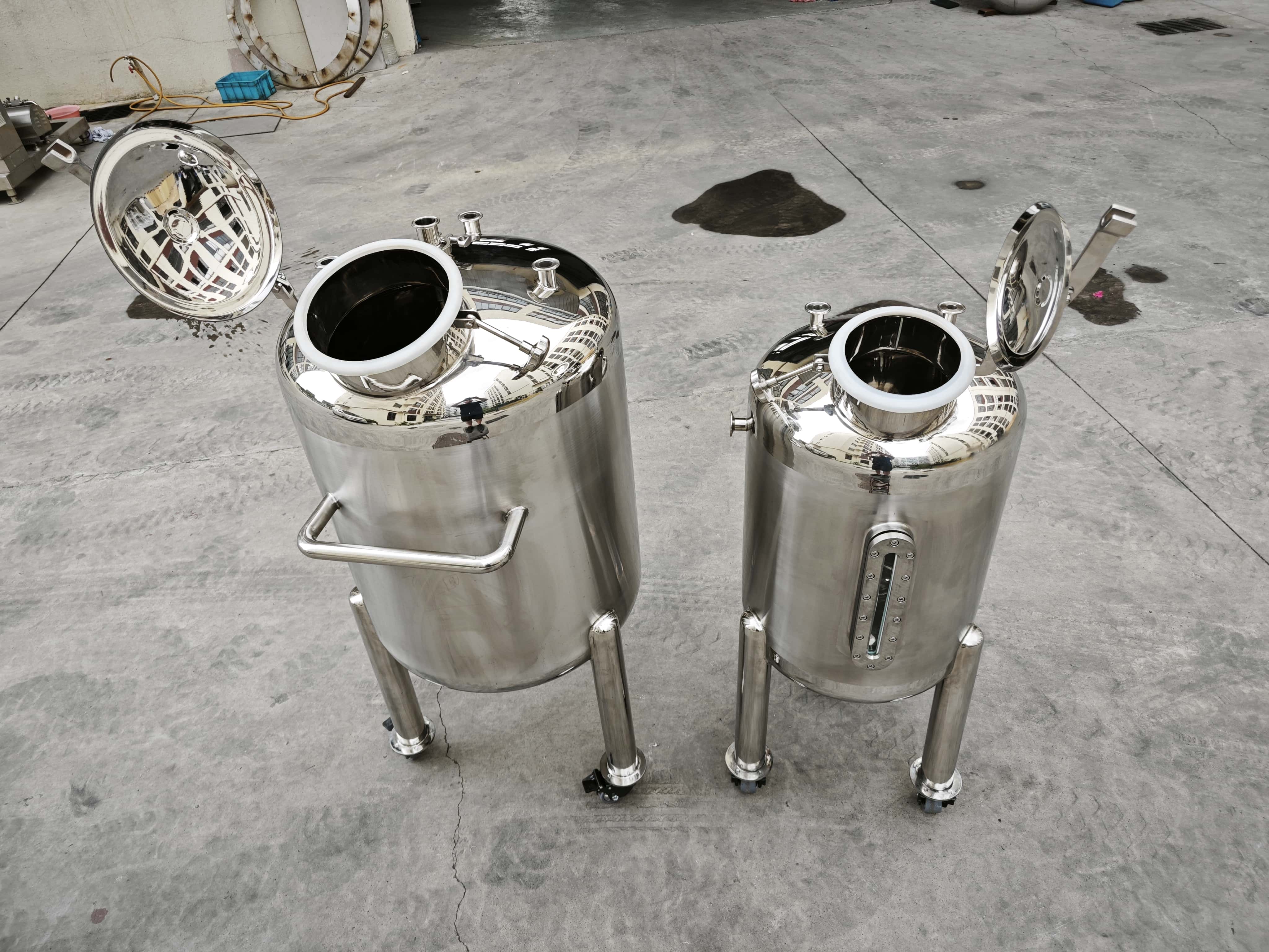 Large and Small Storage Tank Set