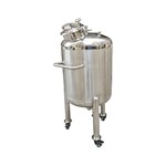 Large Mobile Stainless Steel Storage Tank