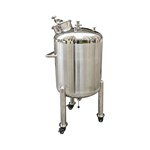 Large Mobile Stainless Steel Storage Tank