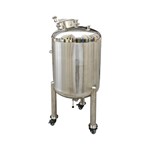 Large Mobile Stainless Steel Storage Tank