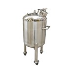 Large Mobile Stainless Steel Storage Tank