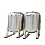 Large Vertical Stainless Steel Storage Tank
