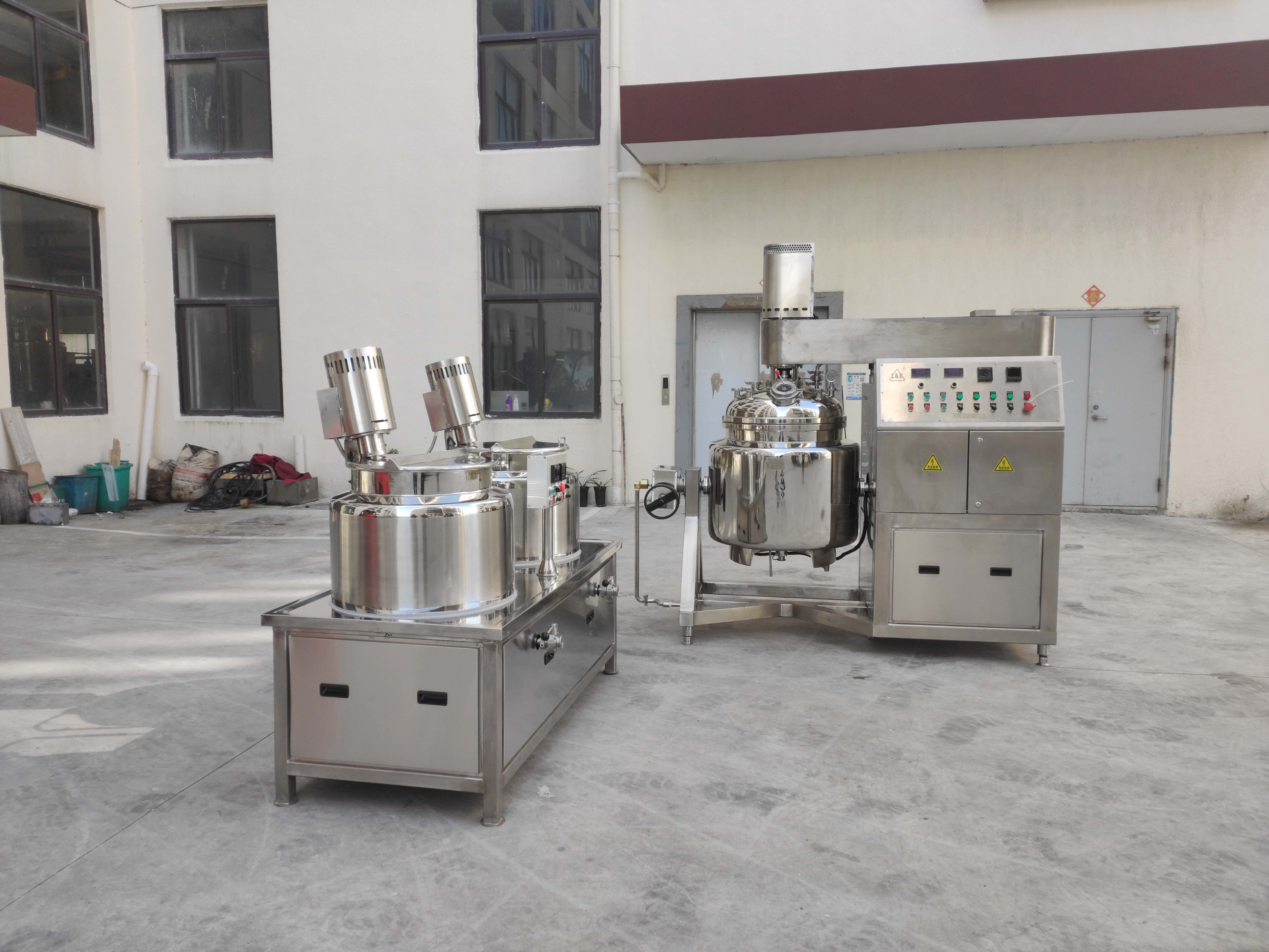 Lift-Type Emulsifying Tank Combination