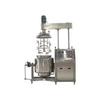 Lift-Type Tiltable Wall-Scraping Emulsifying Tank