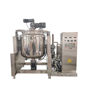 Lift-Type Tiltable Wall-Scraping System with Bottom Emulsifier