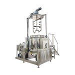 Lift-Type Tiltable Wall-Scraping System with Bottom Emulsifier