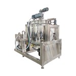 Lift-Type Tiltable Wall-Scraping System with Bottom Emulsifier