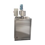 Lift-Type Wall-Scraping Geared Mixer with Separable Vessel