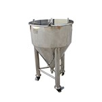 Mobile Conical Bottom Storage Tank