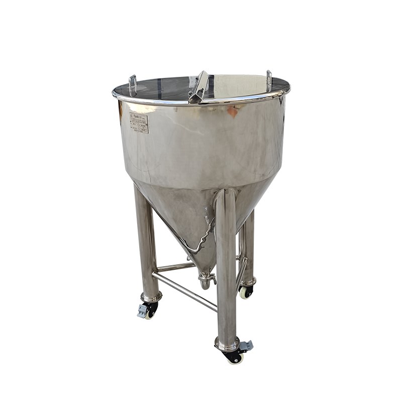 Mobile Conical Bottom Storage Tank