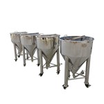 Mobile Conical Bottom Storage Tank