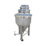 Mobile Conical Bottom Storage Tank