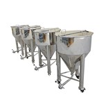 Mobile Conical Bottom Storage Tank