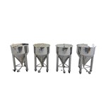 Mobile Conical Bottom Storage Tank