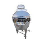 Mobile Conical Bottom Storage Tank