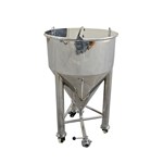 Mobile Conical Bottom Storage Tank