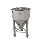 Mobile Conical Bottom Storage Tank