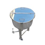 Mobile Conical Bottom Storage Tank