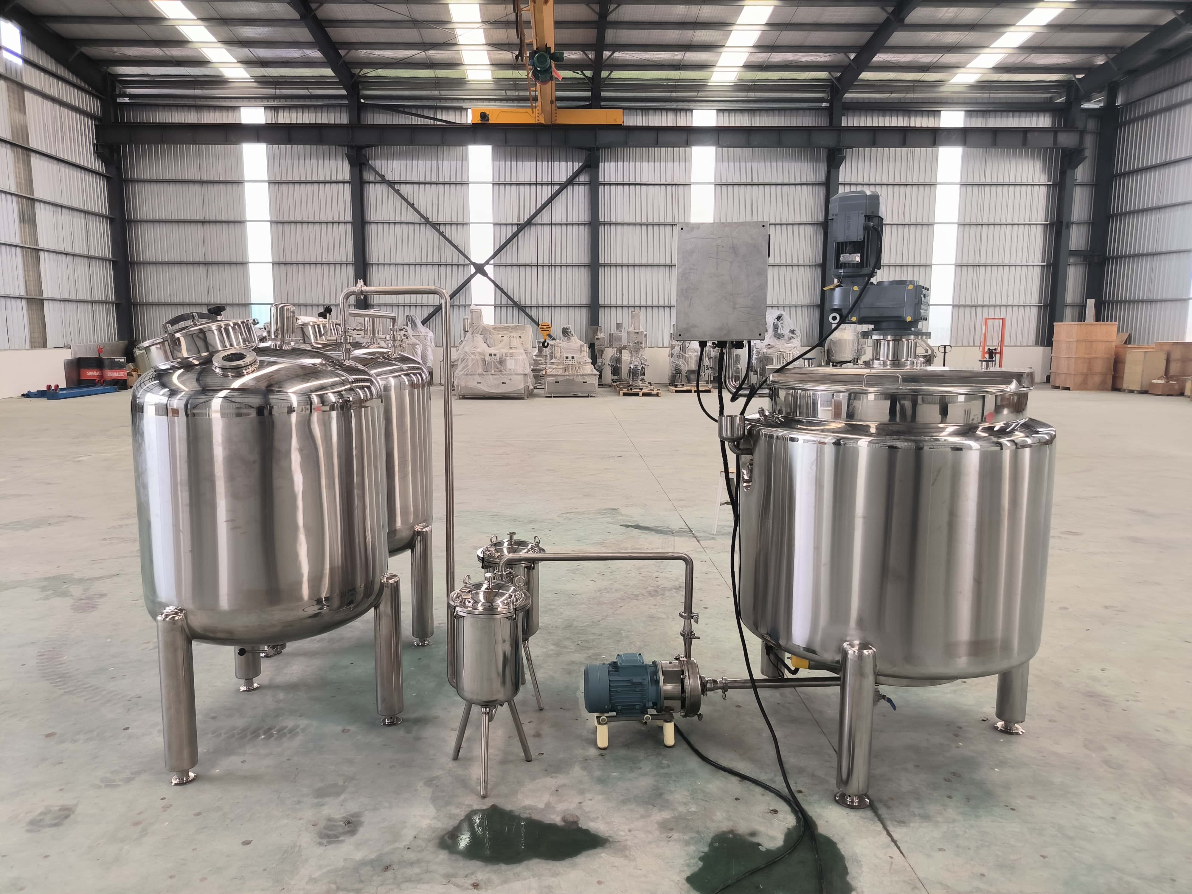 Multi-Tank Mixing Package