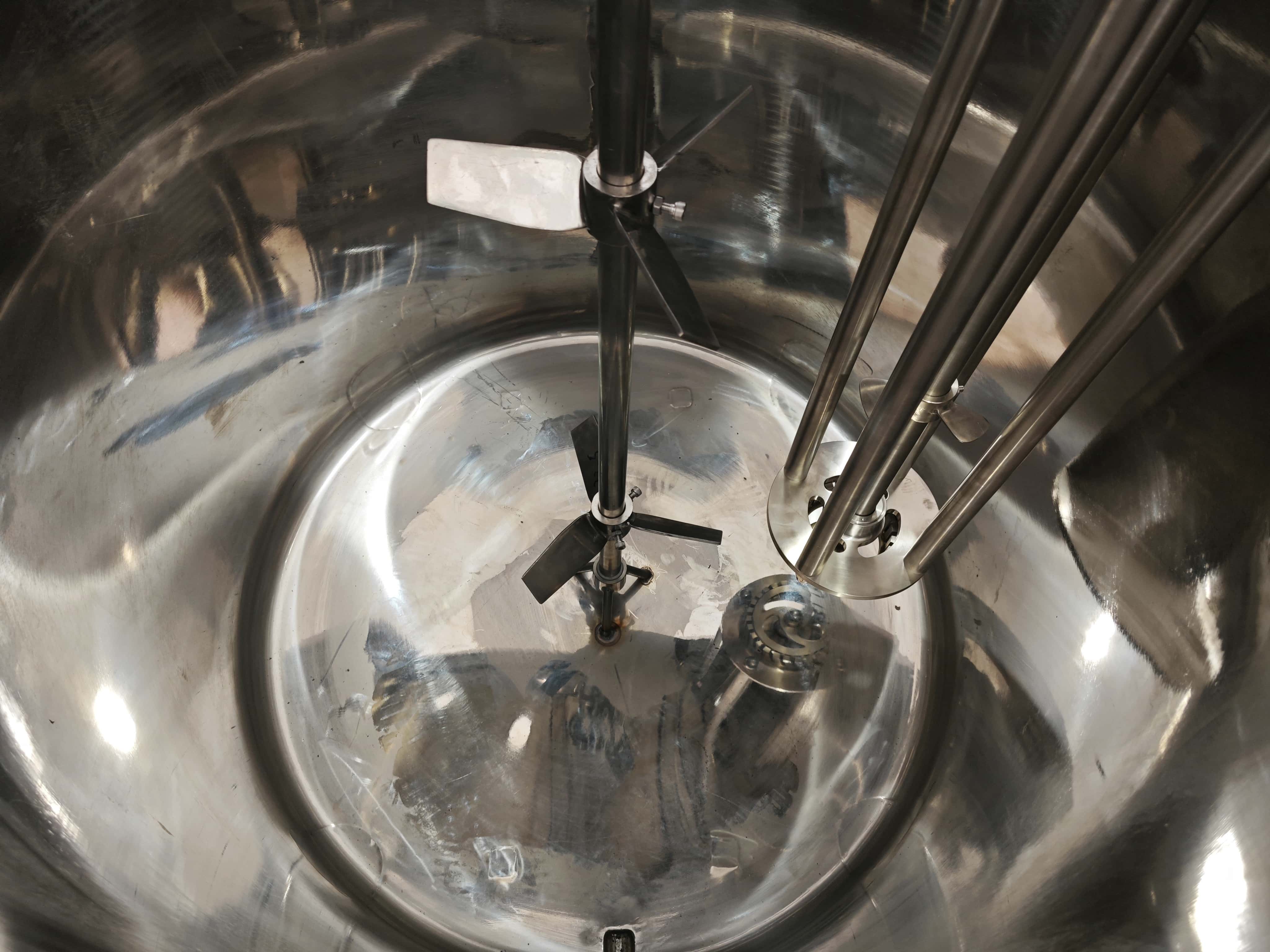 Pneumatic-driven Paddle Mixer And Emulsifier