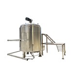 Radial Mixing System with Heat Exchanger and Screw Pump
