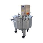 Single-layer Conical-bottom Semi-anchor Type Mixing Tank