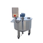 Single-layer Conical-bottom Semi-anchor Type Mixing Tank