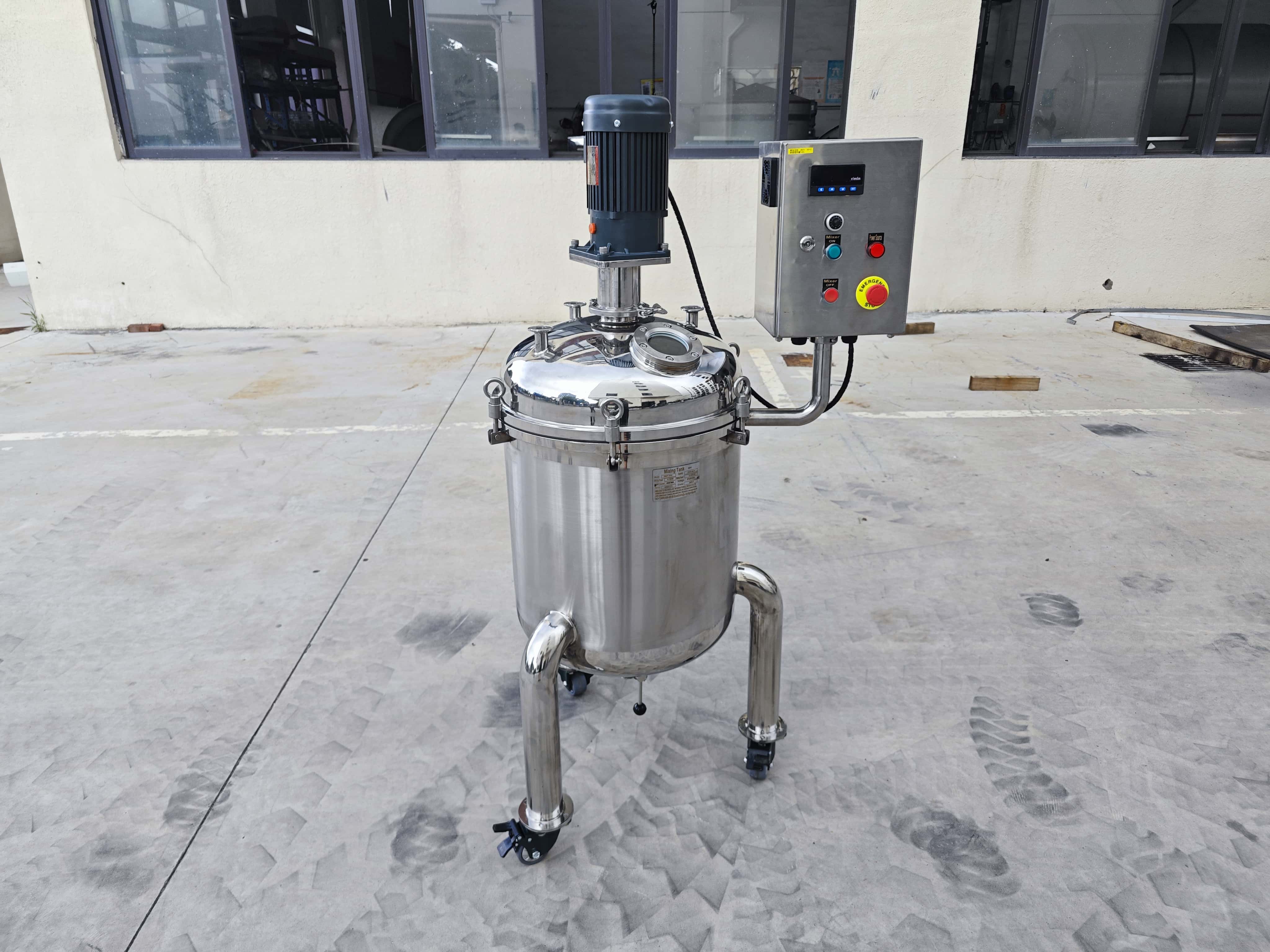 Single-seal Tank With Paddle Agitator