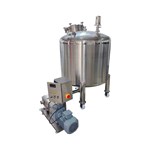 Skid-Mounted Storage Tank and Rotary-Lobe Pump Unit